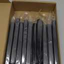 Ravinte 10 Pack 5 Inch Square Cabinet Handles Matte Black Pulls Drawer Kitchen Hardware for Cabinets Cupboard.