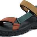 Men's Sport Hiking Sandals EVA Foam Midsole Outdoor With Arch Support Beach Water Shoes, Size: 10