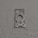 LOVE MEI Aluminum Metal Case Compatible with iPhone 16 Pro Max, Military Metal Frame Bumper Shockproof Case [Compatible with MagSafe] with 360 Rotatable Stand (Silver)