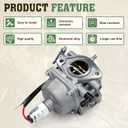 SV730 Carburetor for Kohler Courage 22 23 24 25 26 27 HP SV720 SV725 SV710 SV715 SV735 SV740 SV810 SV820 SV830 SV840 Replace 32 853 12-S 32-853-08 32-853-06 32-853-04 Kit