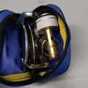 Backpacking Stove Portable Camping Stove Burner, Caudblor Small Backpack Stoves with Butane Adapter, Lightweight Hiking Stove with Carrying Case for Travel, Little Father's Day gifts Camp Stove