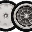 Set of 2 Front Drive Wheels Fit for Troy Bilt Lawn Mowers - Replaces 734-04018C 734-04018A 734-04018B, Drive Wheels for MTD Snapper Troy Bilt Tuff-Cut 210 TB210 TB230 TB240 Self Propelled Mower