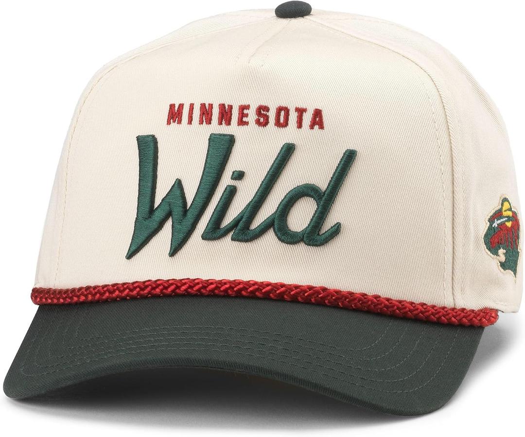 AMERICAN NEEDLE Unisex Officially Licensed NHL National Hockey League Team Roscoe Adjustable Snapback Baseball Hat