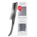 Tangle Teezer Chrome Ultimate Detangler Brush for Wet & Dry Hair, Eliminates Knots & Reduces Breakage for Straight to Curly Hair Types, Gunmetal Silver