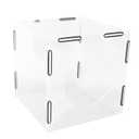 Enclosed Grinding Dust Box Transparent Acrylic Dust Hood Dust Cage for Engraving Polishing