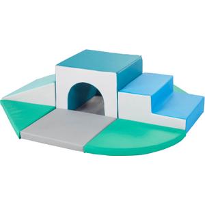 All-Around Step 'n' Slide Tunnel, Indoor Playset, Contemporary