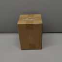 Fule Artificial Silk Rose Flower Centerpiece Arrangement in Glass Vase with LED Light for Home Wedding Decoration (Black)