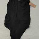 BRABIC Tummy Control Shapewear for Women Seamless Shapewear Bodysuit Body Shaper Waist Trainer Snatched Body Suit (Large, Black)