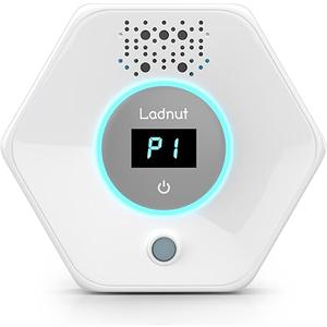 Cat Litter Odor Deodorizer - Negative Ion Cat Odor Eliminator with Sensor Monitor, Safe Air Purifier for Pets, Odor Remover for Multi-Purpose Use