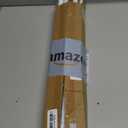 Curtain Rods for windows 32-62 inch, 5/8 inch Decorative White Splicing Heavy Duty Metal Curtain Rod set with Brackets