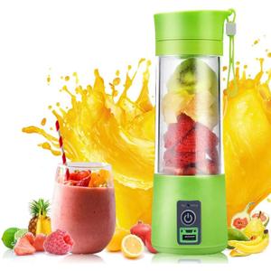 Portable USB Electric Fruit Juice Blender Deluxe Version with 6 Blades (Green) Portable USB Electric Fruit Juice Blender Deluxe Version with 6 Blades (Green)