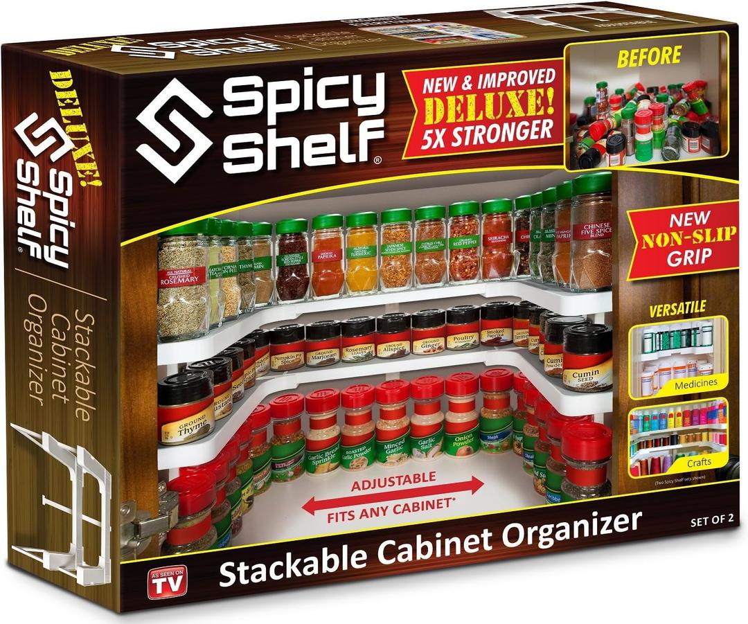 The Spicy Shelf Deluxe (1 set of 2 shelves)
