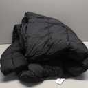 Amazon Essentials Mens Hooded Long Puffer Coat (4X-Large Big, Black)