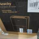 AEOCKY 50 Pint/Day Compressor Dehumidifier, 3500Sq.Ft for Basement, Home, Bedroom, Bathroom, with Drain Hose, Intelligent Humidistat, Quiet