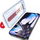 BERSEM 3 Pack for Google Pixel 10 Pro XL/Pixel 9 Pro XL Screen Protector, 9H+ Tempered Glass Film with Customized Installation Tray, Fingerprint Unlock, Military Grade Shatterproof, HD Clear, Scratch Resistant