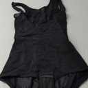 REYEOGO Shapewear Bodysuit for Women Tummy Control Butt Lifter Panty Hi-Waist Trainer Stomach Body Shaper Slimming Girdles (Medium, Black)