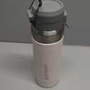 Stanley Quick Flip GO Water Bottle 36 oz | Push Button Lid | Leakproof and Packable for Travel and Sports | Insulated Stainless Steel | BPA-Free | Rose Quartz