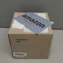 KIVY 3 oz Espresso cups set of 4 - Thick walled stoneware espresso cup set - Italian style espresso cups and saucers - Demitasse cups set of 4 - Small coffee mugs - Demitasse cups and saucers sets (Stonegrey)