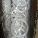 ZYLQOVISK Tension Shower Curtain Rod No Drilling,Adjustable 51-128 In,Black