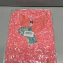 CiCiBird Women Chiffon Floral Blouse 3/4 Ruffle Sleeve Crew Neck Pleated Front Tops Dressy Casual Shirts (XXL)