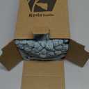 Kevin Textile Throw Pillow Covers Soft Corduroy Decorative Set of 2 Boho Striped Pillow Covers Pillowcases Farmhouse Home Decor for Couch Bed Sofa Living Room 18x18 Inch Dusty Green