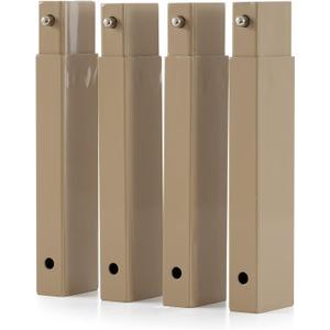 Disc-O-Bed Leg Extension Set - Enhanced Comfort, Set of 4