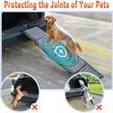 63" Long Dog Ramp for Car, Foldable Dog Ramps for Large Pet, Portable Dogs Ramp for Truck, 17" Wide Pet Car with Non-Slip Rug Surface, Pet Ramp for Large Dogs Up to 200LBS for Car, SUV & Truck-L