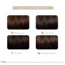 Short Brown Wig with Bangs Brown Bob Wig for Women Medium Shoulder Length Brunette Wig Bob Natural Looking Side Parting Dark Brown Wigs 16 Inch Heat Resistant Synthetic Hair for Girls Daily Party Use