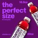 vitaminwater XXX Acai-Blueberry-Pomegranate Zero Sugar, Flavored Water Beverage, 20 fl oz Bottles, 12 Pack (EXP 05/18/26)