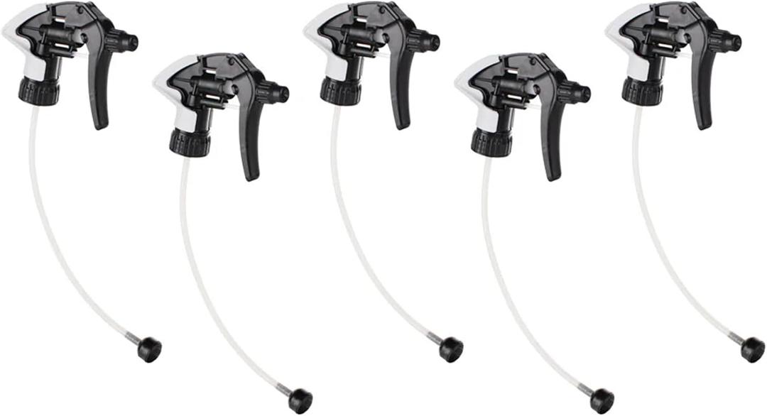 iK - Multi TR 1 360-Degree Professional Spray Heads (5-Pack) - Durable, Chemical Resistant, Adjustable Nozzle for Cleaning, Detailing, Gardening & More - Replacement Trigger Sprayers