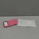 Magnetic for iPhone 17 Pro Max Case Cute Stripes Phone Case, Shockproof Slim TPU and Hard PC Protective Phone Cover Compatible with MagSafe Designed for Women Girls, Red and Pink