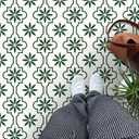 MORCART Peel and Stick Floor Tile, Vinyl Flooring Waterproof, DIY Flooring for Bathroom, Kitchen, Fireplace, Pet House, Stairs, Bedrooms, Wall (20PCS,7.87" x 7.87",Green)