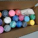Apple Barrel PROMOABI Acrylic Paint Set, 2 Fl Oz (Pack of 18), Assorted Matte Colors, 18 Count