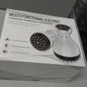 Lymphatic Drainage Massager - Anti Cellulite Massage Tool & Body Sculpting Machine with 30-Level Microcurrent, Light Heat & Vibration for Legs Arms & Belly Body Helps Reduce Stretch Marks & Cellulite