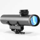 Svitvu Rifle Scope 4x20, Carry Handle Rifle Scope, Mil Dot Reticle and BDC Turret, Peep Sight Mount, Retro A2 Style