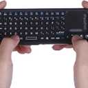 iPazzPort 2.4G Mini Wireless Keyboard with Touchpad Mouse Combo, Lightweight Portable Keyboard Controller, Compatible with Android TV Box/PC/Tablets/PS4/Raspberry Pi 3/HTPC KP-810-19S