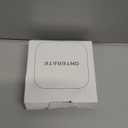 Small Pill Case, Travel Pill Organizer, Small Pill Box, Pill Container for Purse 4 Compartments, Daily Compact Travel Medicine Holder for Vitamins Medication (White Grey)