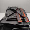 Floor Mats for Mazda CX-5 2017-2025, All Weather Floor Mats Trunk Cargo Liner with Backrest Protectors and Door Sill Guards Accessories, Full Coverage Set