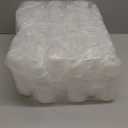 Zubebe 36 Pcs Sport Water Bottles Bulk 21 oz Squeeze Reusable Bpa-free Plastic Water Bottle with Nylon Strap Leak Proof Blank DIY Cup for Travel Hiking Cycling Sport Event Team Gift (Clear White)