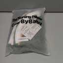 Double-Sided Baby Nursing Pillow Cover Set - 4 Pack - Soft Unisex Breastfeeding Pillow Cover for Girl & Boy with Hanging Loop - Multipurpose Washable Quick-Dry Slipcover Case with Waterproof Liner (Multicolor)