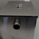 8 lbs Commercial Grease Trap for Home Restaurants Under Sink, Stainless Steel Interceptor