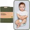 KeaBabies Portable Diaper Changing Pad, Easy Wipe Clean - Foldable Waterproof Baby Changing Mat for Diaper Bag, Compact, Lightweight, Baby Changer Travel Essential, Machine Washable (Olive Green)