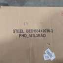 AMERLIFE Queen Size Bed Frame Wooden Platform Bed with 51.2 LED Storage Bookcase Headboard, 4 Storage Drawers & Charging StationNo Box Spring NeededNoise FreeRustic Grey