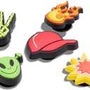 3 x Crocs Jibbitz 5-Pack Alien Shoe Charms | Jibbitz, K00l Guy, Small