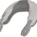 Homedics Pro Therapy Vibration Neck Massager with Soothing Heat, Portable Pain Relief Massage for Stiff Neck Muscles, Soothing Heat for Tension and Stress Release, Customizable Speeds