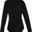 Capezio Girls' Team Basic Turtleneck Long Sleeve Leotard with Snaps 10-12 L