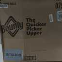 Bounty Paper Towels Quick Size, White, 16 Family Rolls = 40 Regular Rolls (16 Rolls (107 Sheets each))