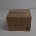 Outdoor Wall Lantern, Exterior Waterproof Wall Sconce Light Fixtures, Black Front Door Wall Lighting with Clear Beveled Glass Shade, 2 Pack (8.27 inch)