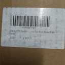 Coffee Table for Living Room Mid Century Modern Center Table with Glass Top and Wood, Brown/Black