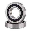 XiKe 1 Pcs R20-RS Double Rubber Seal Bearings 1-1/4" x 2-1/4" x 1/2", Pre-Lubricated and Stable Performance and Cost Effective, Deep Groove Ball Bearings.